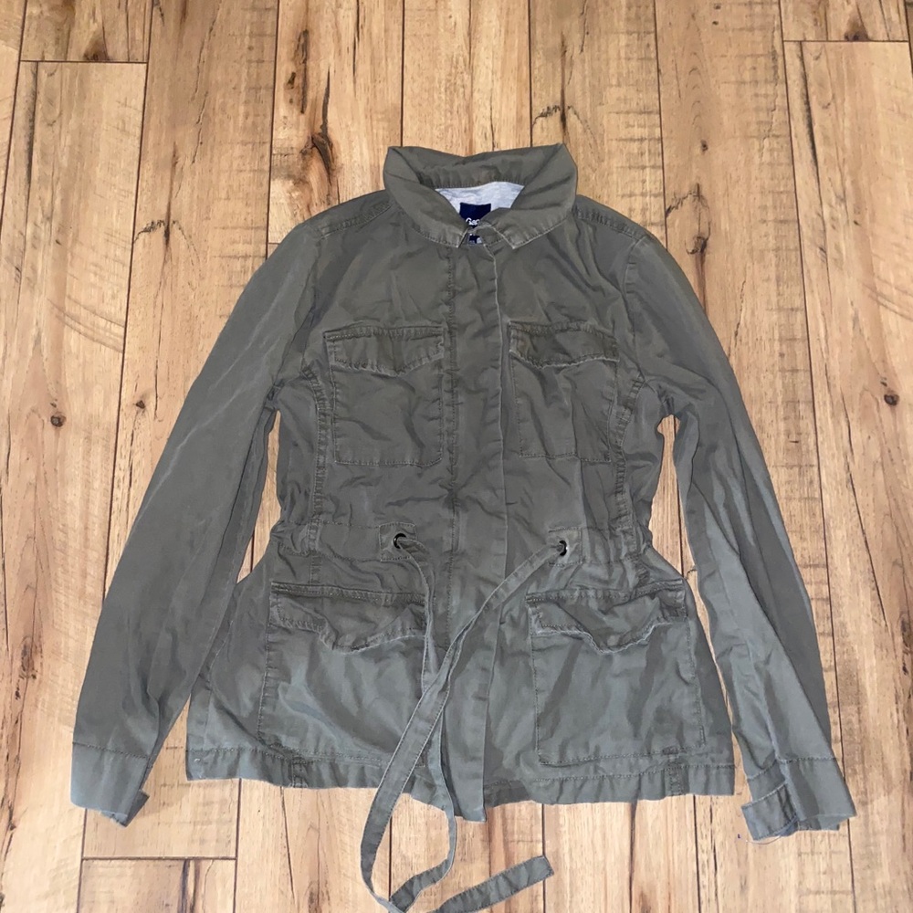army green jacket
